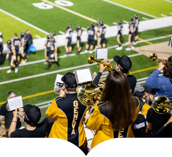 Marching Band at Geneva College