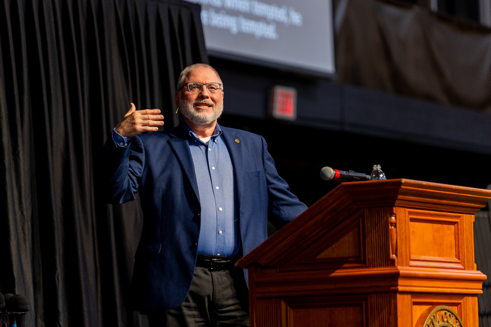 Dr. Calvin Troup Speaker at Chapel